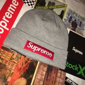 Supreme New Era Box Logo Beanie